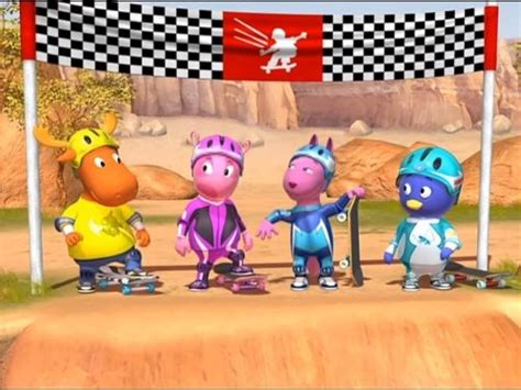 Embark on a Magical Skateboarding Journey with the Backyardigans